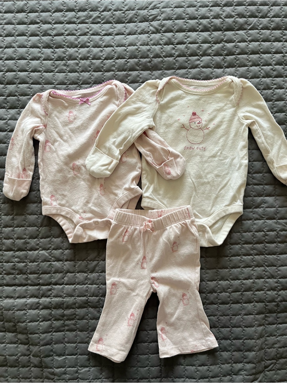 GAP BABY Girls *Snow Cute* Set | 0-3 MONTHS